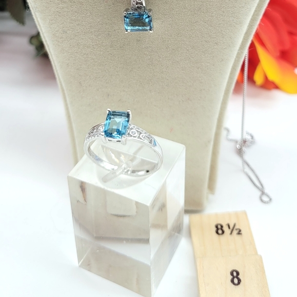 ⚘️Gorgeous full necklace set - Picture 5 of 5